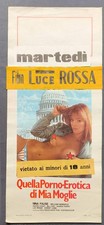 locandina QUELLA PORNO EROTICA DI MIA MOGLIE EROTICO  Playbill 1979 C116