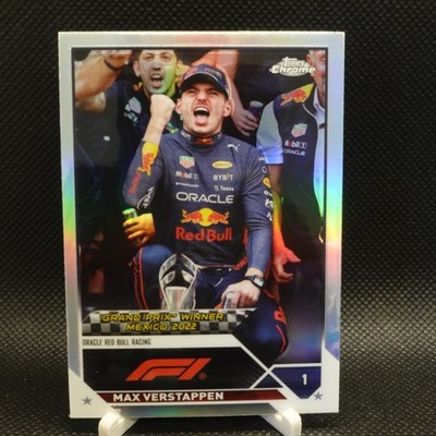 Max Verstappen 2023 Topps Chrome Formula 1 - Refractor #163