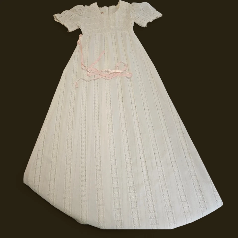 Vestido básico vintage años 70 Candi Jones hippy boho campesino hada prarie cabaña Wow Foto 2 de 4