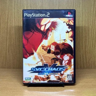 SNK CAPCOM SVC CHAOS PS2 Game Japan Import Authentic NTSCJ Vintage Genuine