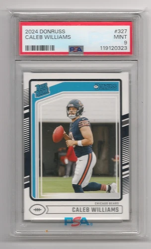 2024 Donruss CALEB WILLIAMS RC #327 PSA 9