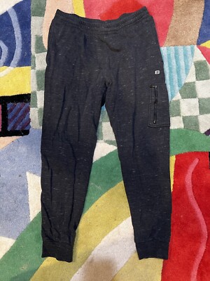 Layer 8 Sweatpants Drawstring Waist Gray Heather Size Medium