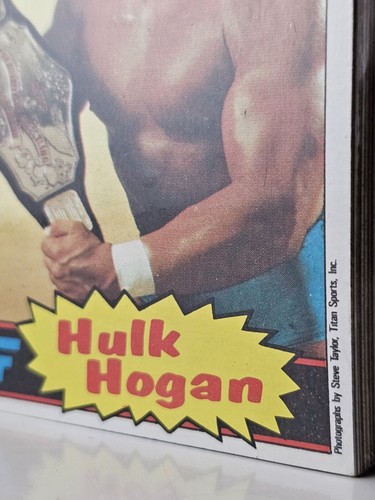 1985 Topps WWF Wrestling Complete 1-66 Rookie Hulk Hogan Rowdy Roddy RC Card New - Picture 4 of 11