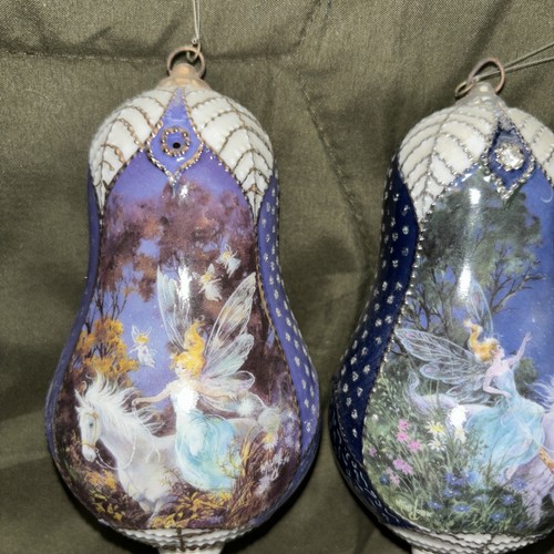 BRADFORD EDITION FAIRYLAND ERBSTÜCK PORZELLANORNAMENT 4ER SET - Bild 5 von 5