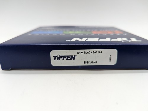 New Tiffen 4x4" Black Satin 4 Diffusion Filter Water White Glass - Picture 1 of 8