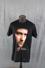 Phil Collins Tour Shirt (VTG) - 1990 World Tour by Brockum - Men's Extra-Lage