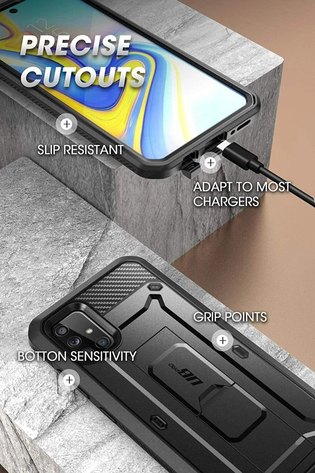 SUPCASE For Samsung Galaxy A71 (5G SM-A716U), with Kickstand Case Screen Cover - Image 3 of 4