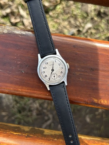 Vintage Soviet Pobeda Watch Retro Mechanical Wristwatch Made In USSR 1950s - Picture 19 of 21