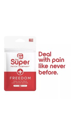 #ad The Superpatch Company Freedom Patch Pack of 28 Patches Pain Relief $65.00