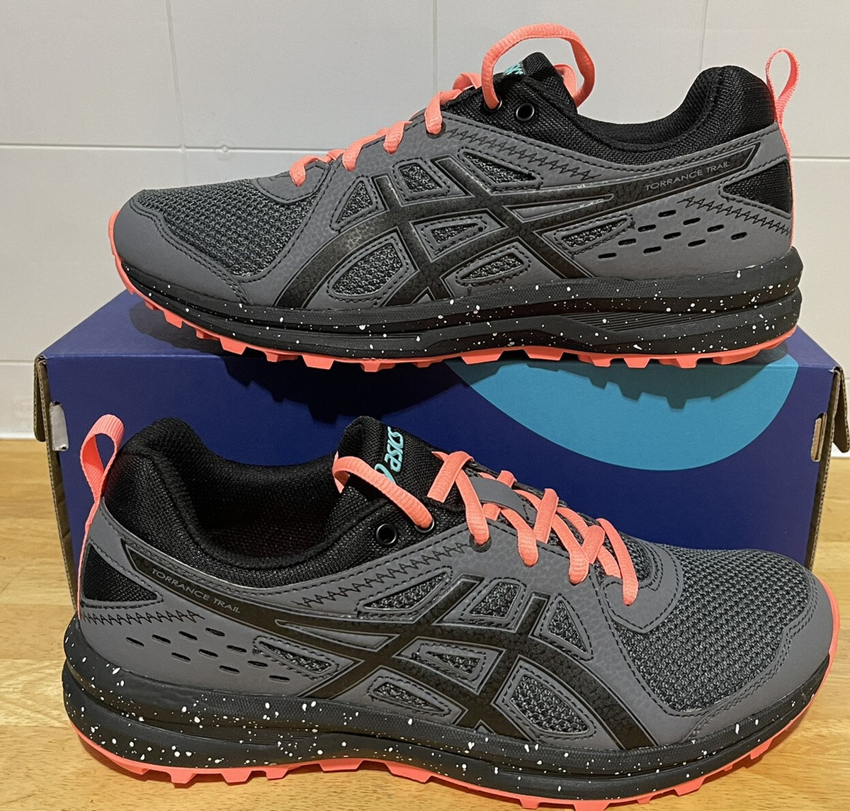 ASICS Women's Torrance Trail Running Shoes, Metropolis/black Size