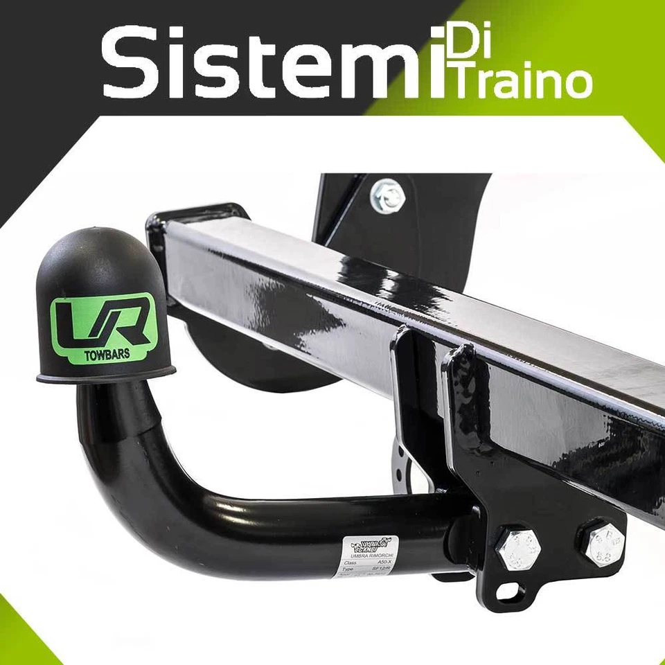 UMBRA RIMORCHI GANCIO DI TRAINO FISSO PER FIAT PANDA 4X4 2003-2011