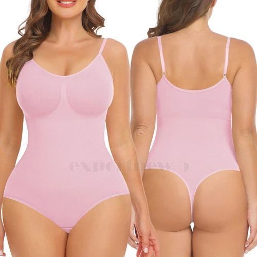 Women Shapewear Bodysuit Tummy Control Body Shaper Sculpting Snatched Waist Cami - Picture 40 of 48