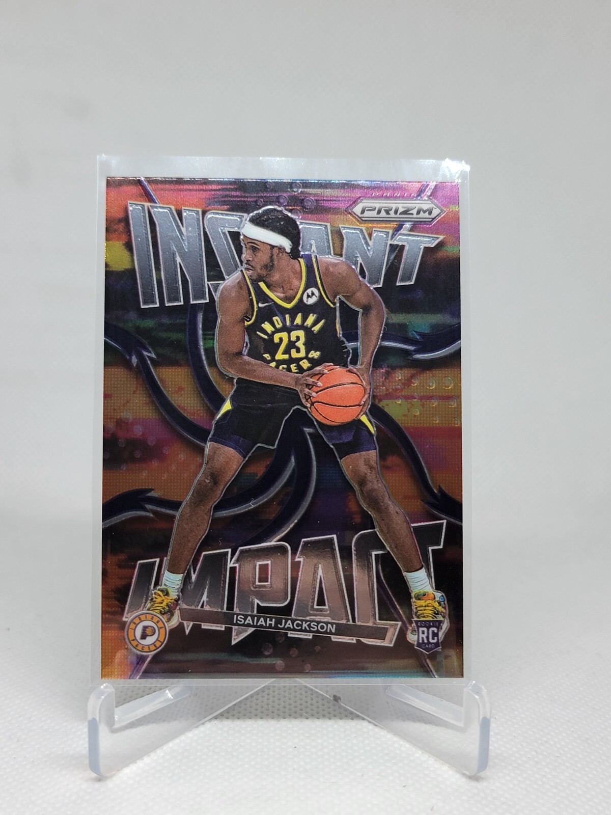 ISAIAH JACKSON 2021-22 Panini Prizm Basketball RC INSTANT IMPACT #9 Pacers C8E