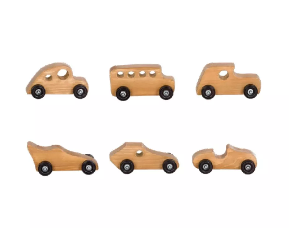 Handmade Wooden Toy Car 6” Long