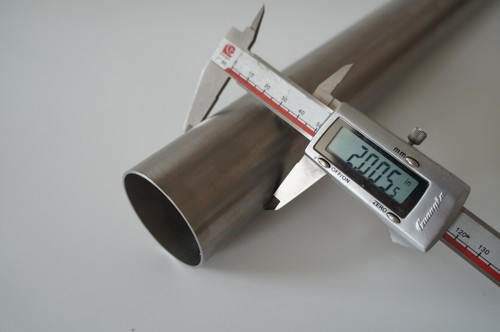 Grade 9 Titanium Tube ( 2" x .086" x 10" ) Seamless 3al-2.5v Pipe Round Tubing - Picture 2 of 3