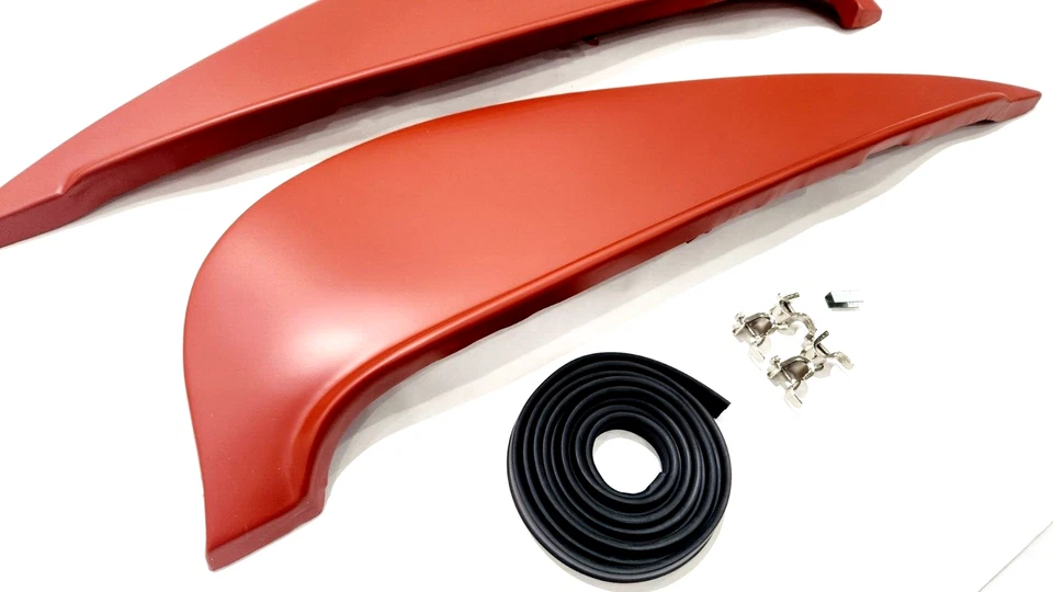 Faldas guardabarros 1957 Chevy Belair 210 150 acero metal dos diez uno cincuenta Foto 4 de 4