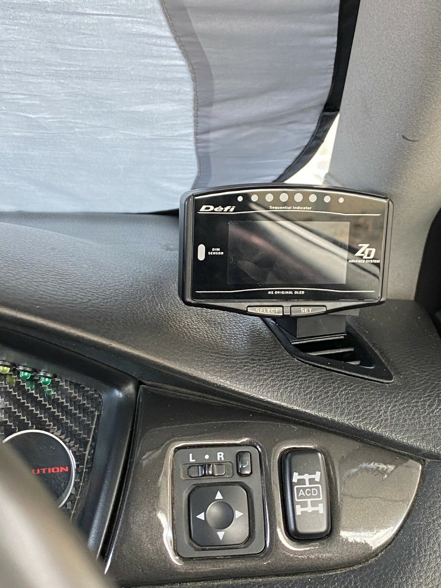 Vent Pod Kit fits Defi ZD Advance for Lancer EVO 7/8/9 VIII IX LHD