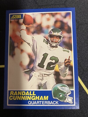 1989 Score - #75 Randall Cunningham