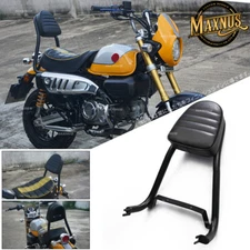 SISSY BAR SEAT BLACK MAXNUS FIT FOR HONDA Z125 MONKEY 125 2018-24