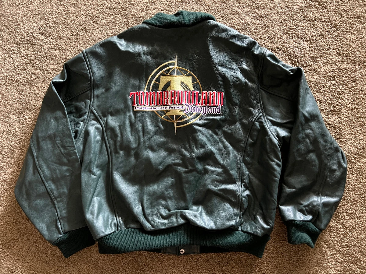 DISNEYLAND LIMITED EDITION LEATHER JACKET SPECIAL TOMORROWLAND CELEBRATION