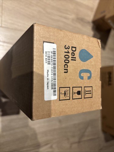 Genuine Original Dell 3100cn Cyan Toner Cartridge CT200482 - Afbeelding 2 van 3