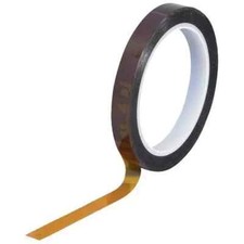 3/8" 1mm Thick Kapton Tape  36 Yards  Amber Color  New  Naikos