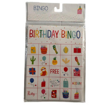 Birthday Bingo Game for Birthday Party, 20 Count