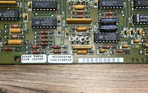 ALLEN BRADLEY 126399 SERVO CONTROL BOARD M00309764 1241REV18  - Foto 2 di 8