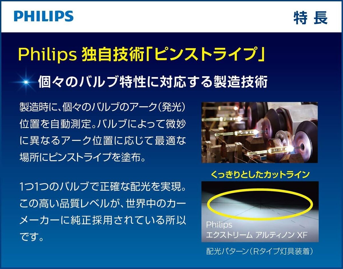 PHILIPS X-treme Ultinon HID Headlight Xenon 6700K 2900lm D2S PHILIPS X-treme Ultinon HID Headlight Xenon 6700K 2900lm D2S