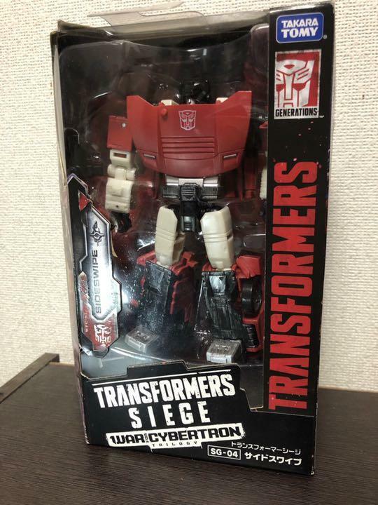 SG-04 Sideswipe Transformers War for Cybertron SIEGE from Japan TAKARA TOMY