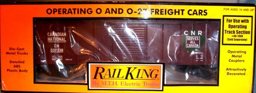 MTH RAILKING 30-79259 CANADIENSE NACIONAL CAJA DE OPERACIONES VAGÓN con SEÑAL HOMBRE Lionel | Condition: New