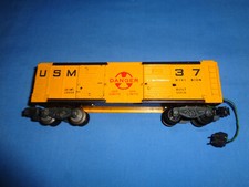 American Flyer 25056 USM Boxcar for the Defender Set. Working. Excellent Minus