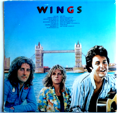 London Town - Wings – Paul Vinyl UK MPL McCartney 0 LP WINGS