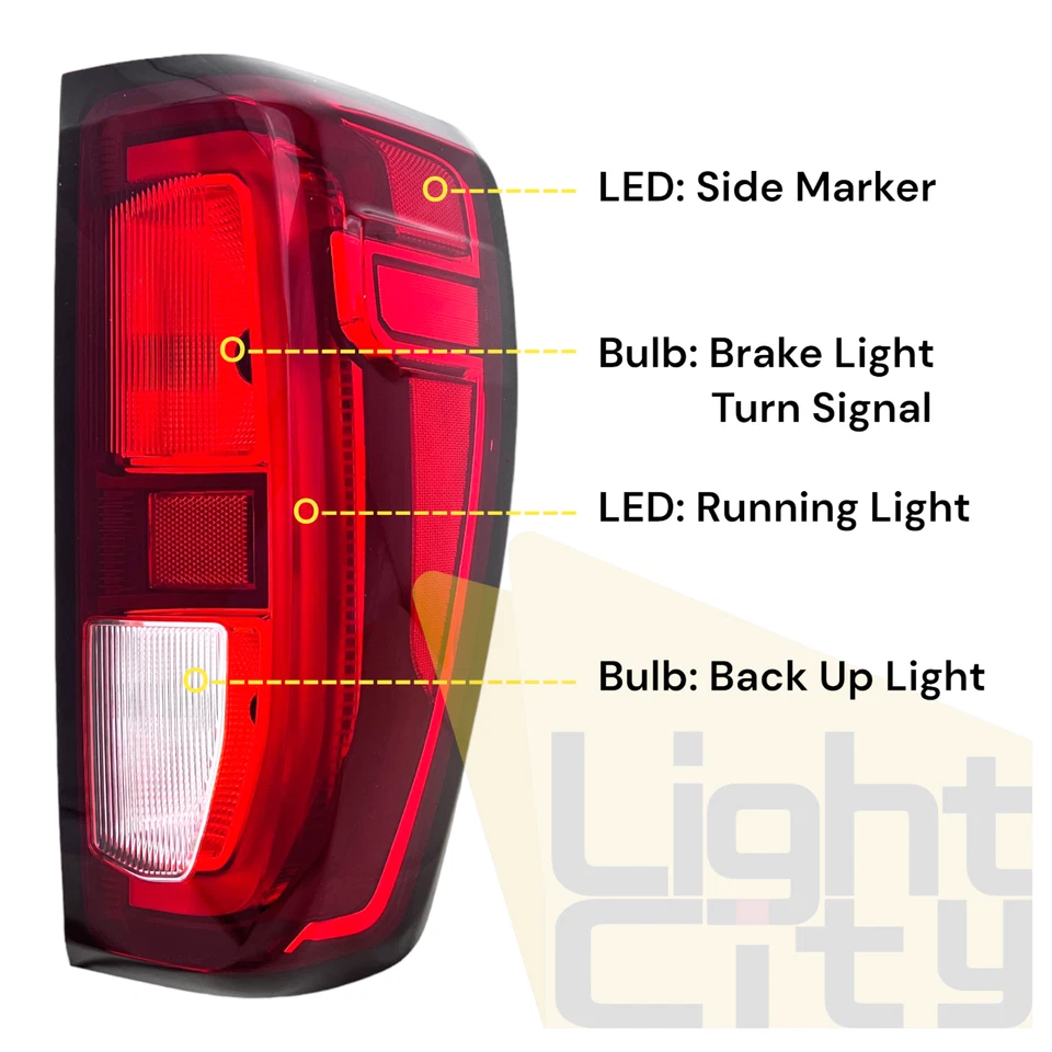 Luz trasera del lado del pasajero derecha para GMC Sierra 1500 2019-2023 Foto 4 de 4
