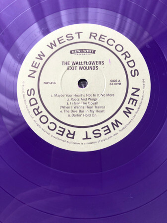 スカンジナビアLP The Wallflowers Exit Wounds NW5456 New West Records /00260 The Wallflowers Exit Wounds LP