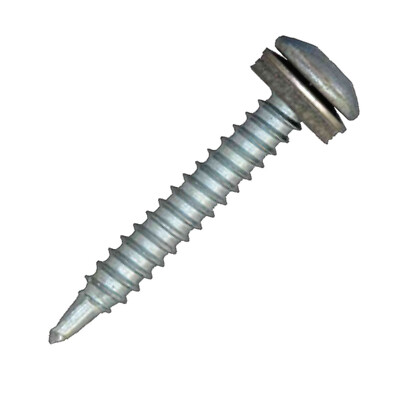 | AISI 304 |  Bi-metall A2 Flachrundkopf - Bohrschraube, TX25 mit EPDM Dichtsche