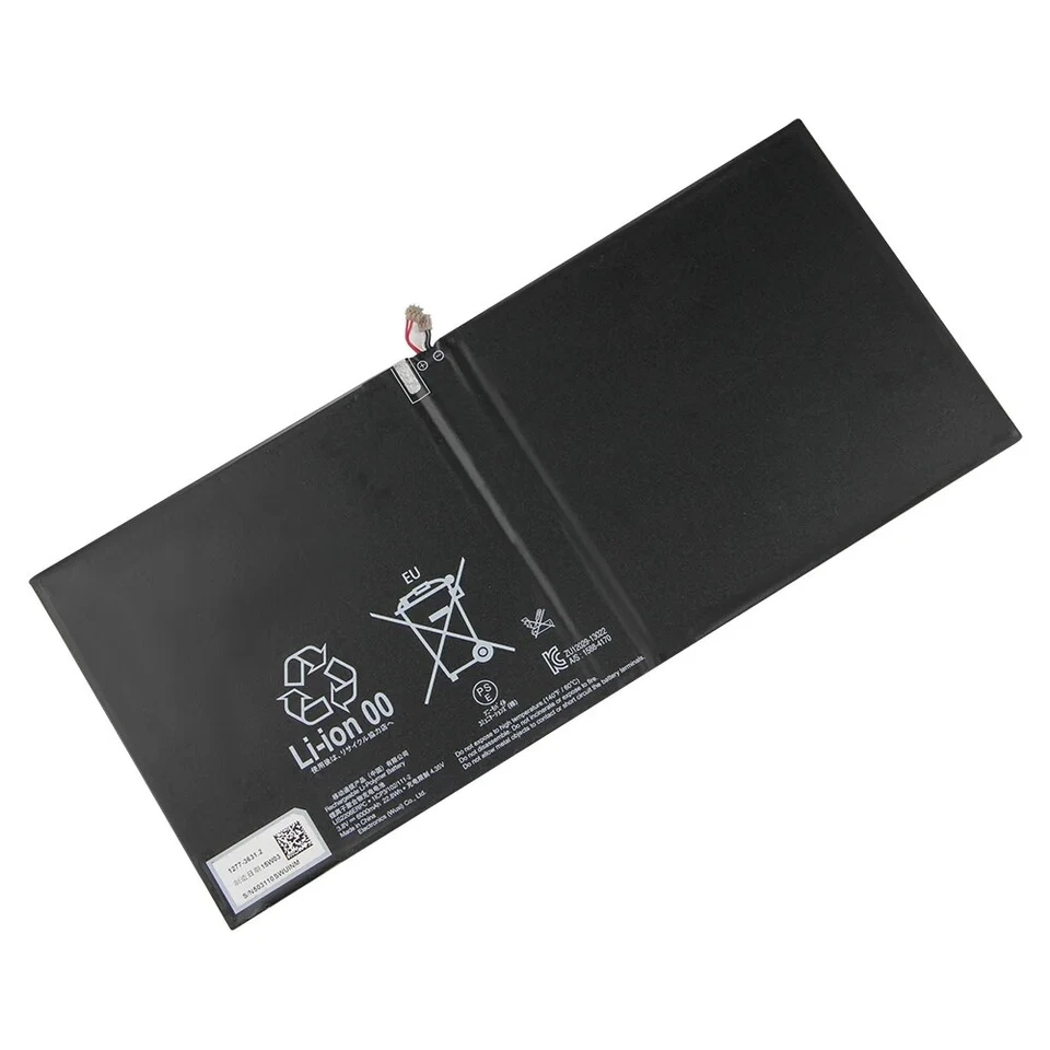 Batería Nueva LIS2206ERPC Para Tablet Sony Xperia Z2 SGP541CN 6000mAh Foto 4 de 4