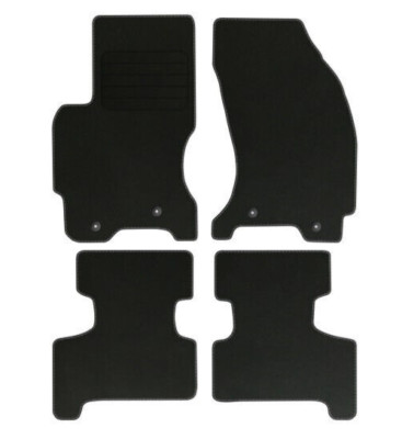 Veloursfußmatten für Jaguar X-Type Bj. 2001 - 2009 Automatten Passform NEU BASIC
