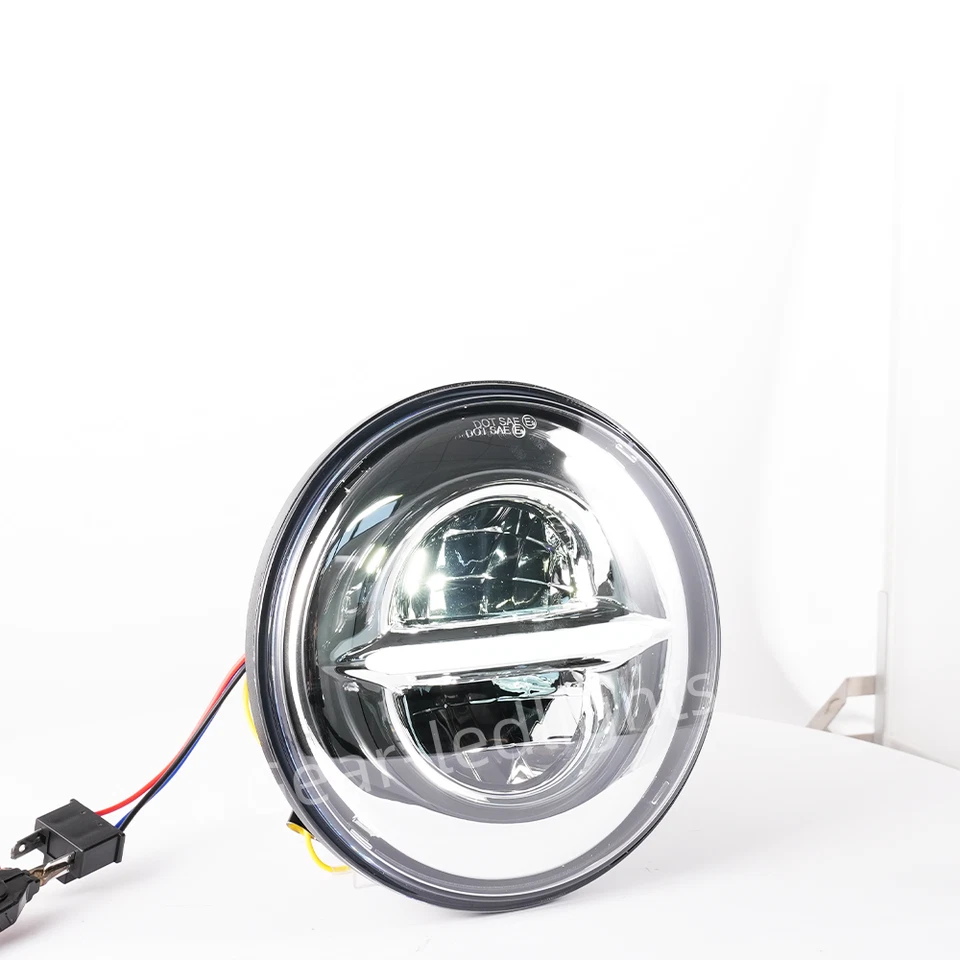Lâmpada de farol de LED 50W aprovada pelo DOT para Kawasaki KZ1000P 82-05 com alta/baixa - Imagem 3 de 4