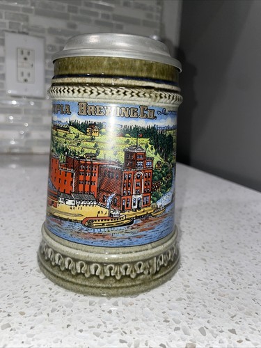 Olympia Brewing Co. Deckel Original Gerzit, Gerz 0,5 Liter Stein - Bild 2 von 9
