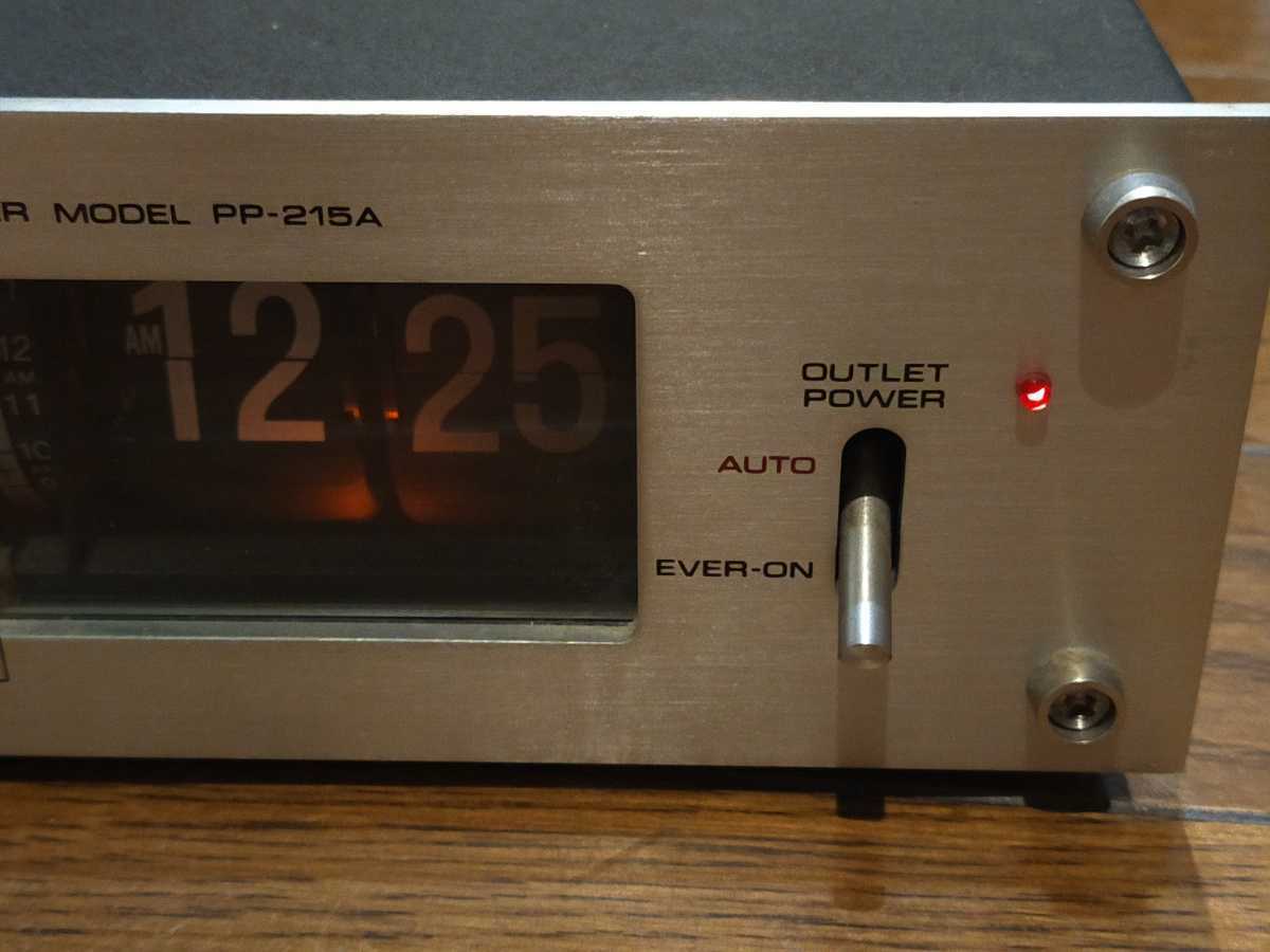 Pioneer PP-215A Digital timer model Alarm Flip Clock Vintage