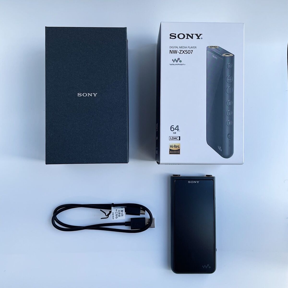 SONY Walkman NW-ZX507 64GB ZX Hi-Res Portable Audio Player English can be  set