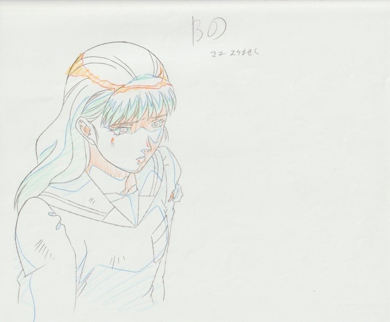 The Twelve Kingdoms Juuni Kokki Genga Douga Original Sketches Pierrot - Youko