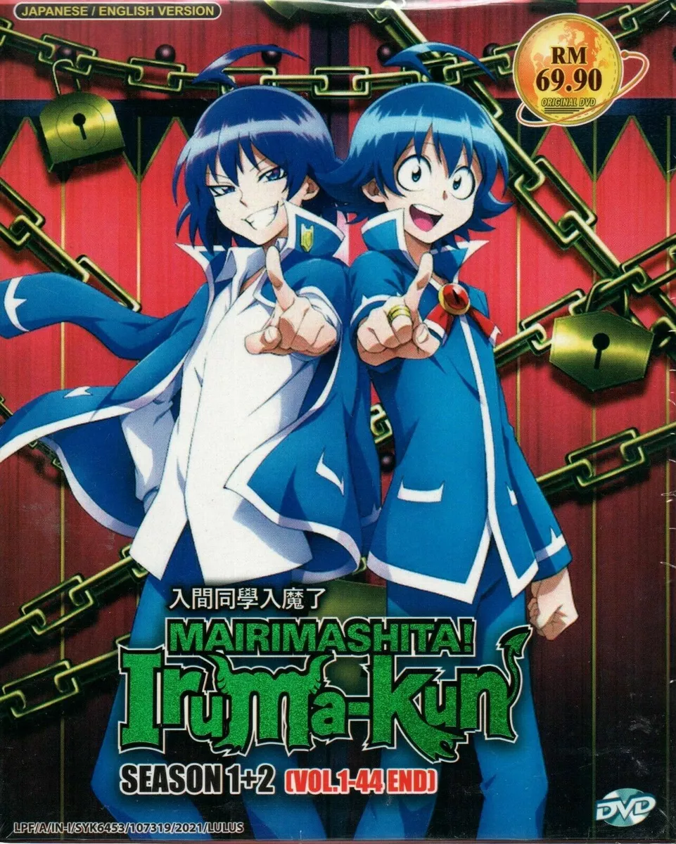 Mairimashita! Iruma-Kun (Season 1+2) DVD (Vol.1-44 end) English Dubbed