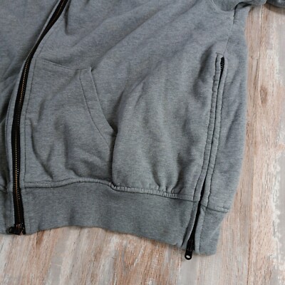 Fear of God Essential Mens Hoodie L cotton Gray Full Zip | eBay