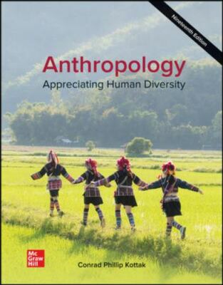 Looseleaf for Anthropology: Appreciating Human Diversity by Kottak, Conrad