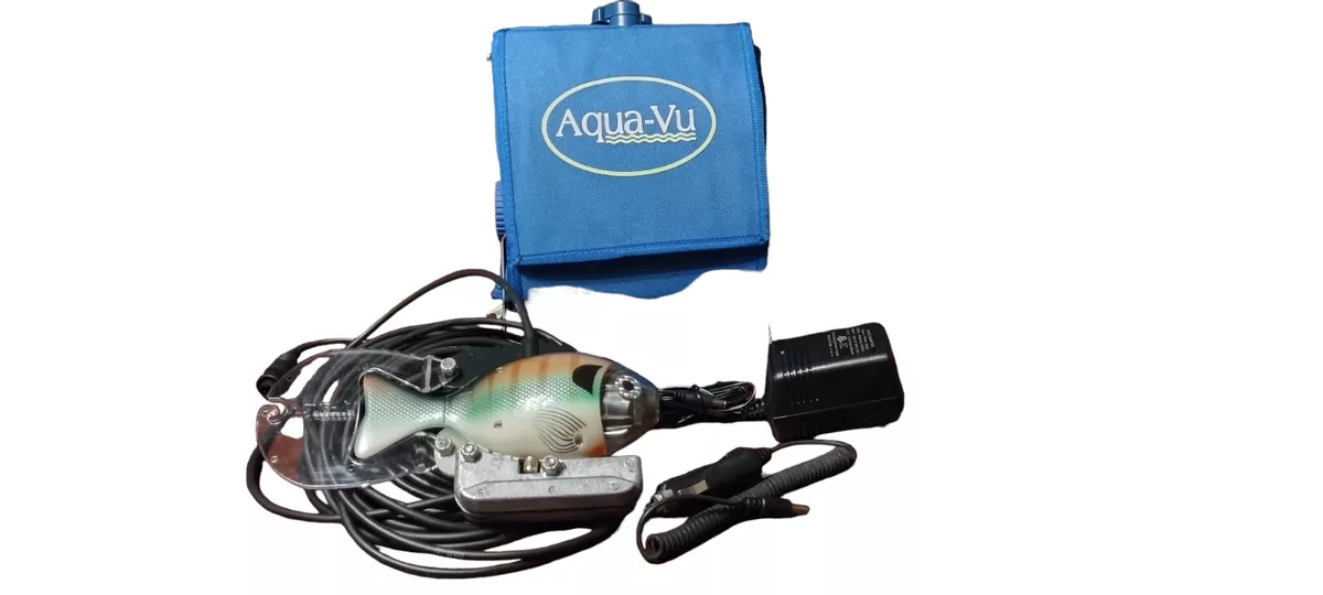 AQUA VU SCOUT II UNDERWATER VIEWING SYSTEM FISH CAMERA Complete Tested  Works!!