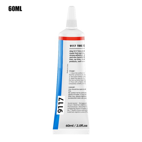 1*Tire Repair Glue Liquid Strong Rubber Glue Adhesive Leather InstantStrong NEW - Picture 4 of 12