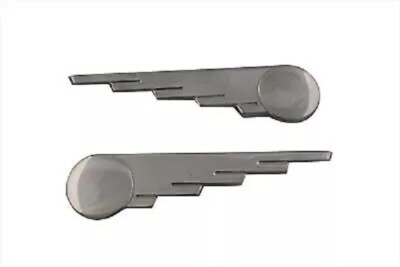 Polished Stainless Steel Speed Ball Wing fits Harley Davidson 48-0032