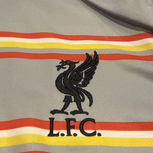 2021-22 Nike Men’s Liverpool Pre Match Raglan Soccer Jersey Large L YNWA - Picture 7 of 10